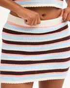 Womens Beach Crush Mini Skirt