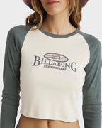 Womens Coaster Raglan Long Sleeve Shirt
