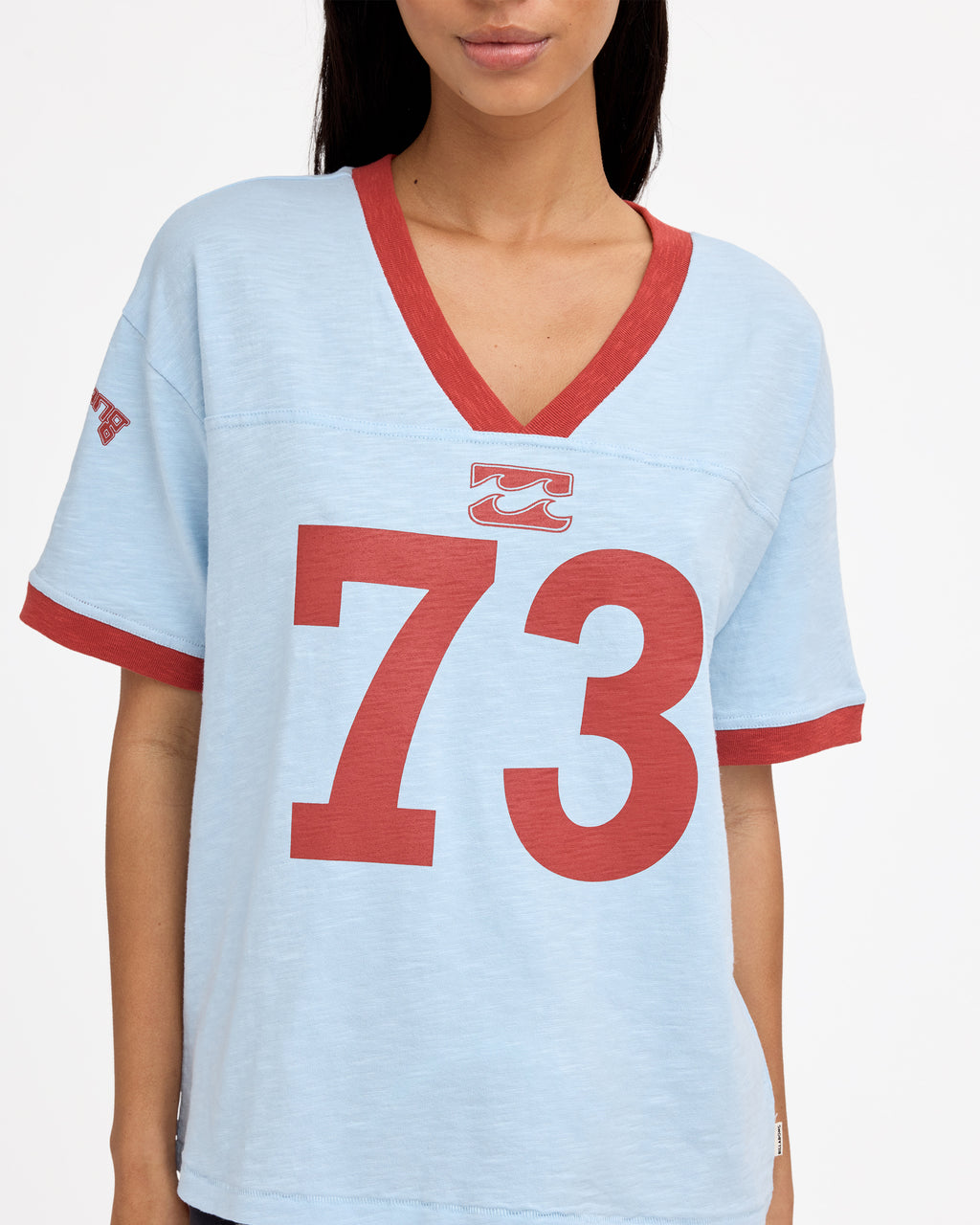 Womens Since 73 Team V-Neck T-Shirt