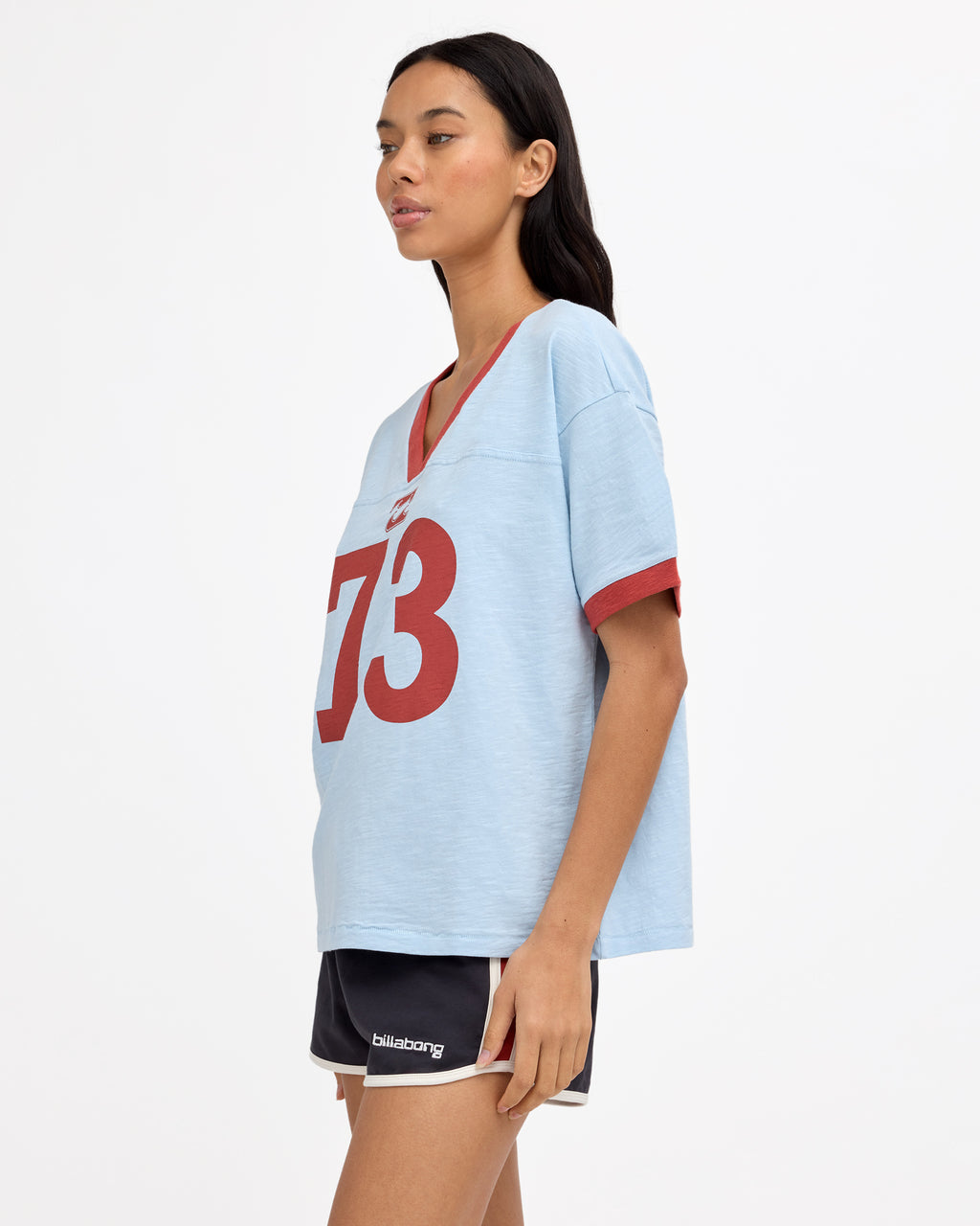Womens Since 73 Team V-Neck T-Shirt