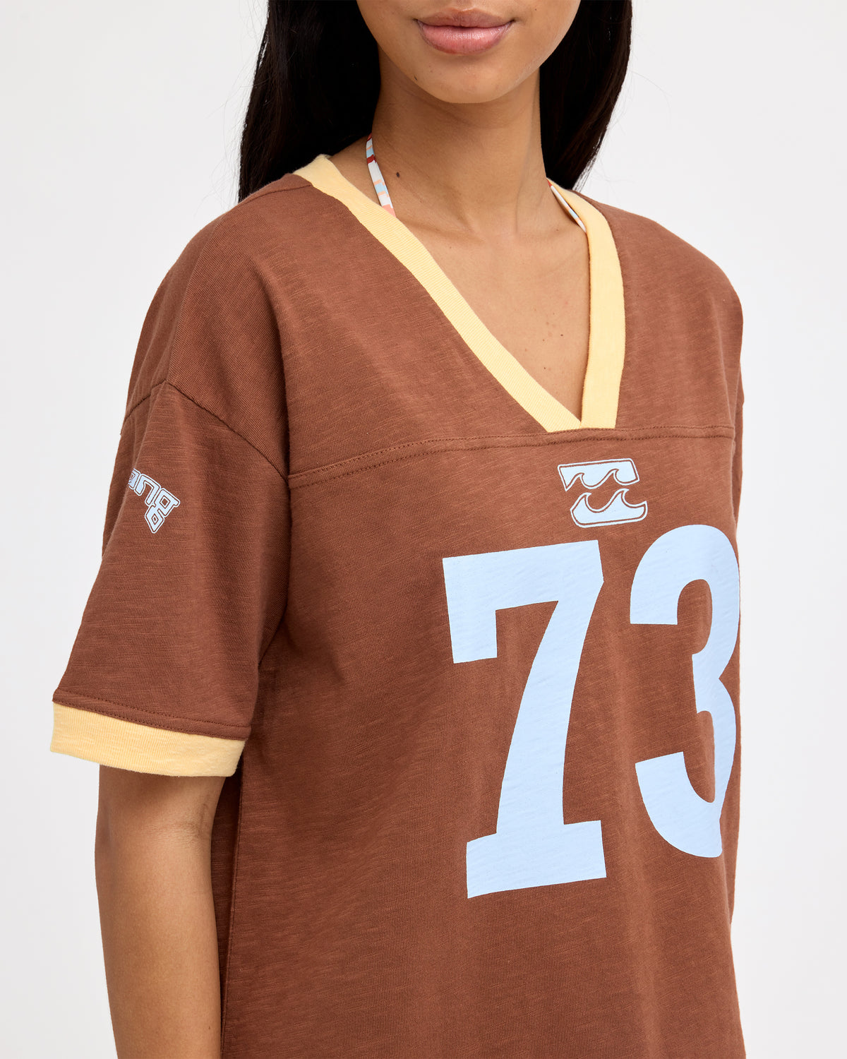 Womens Since 73 Team V-Neck T-Shirt