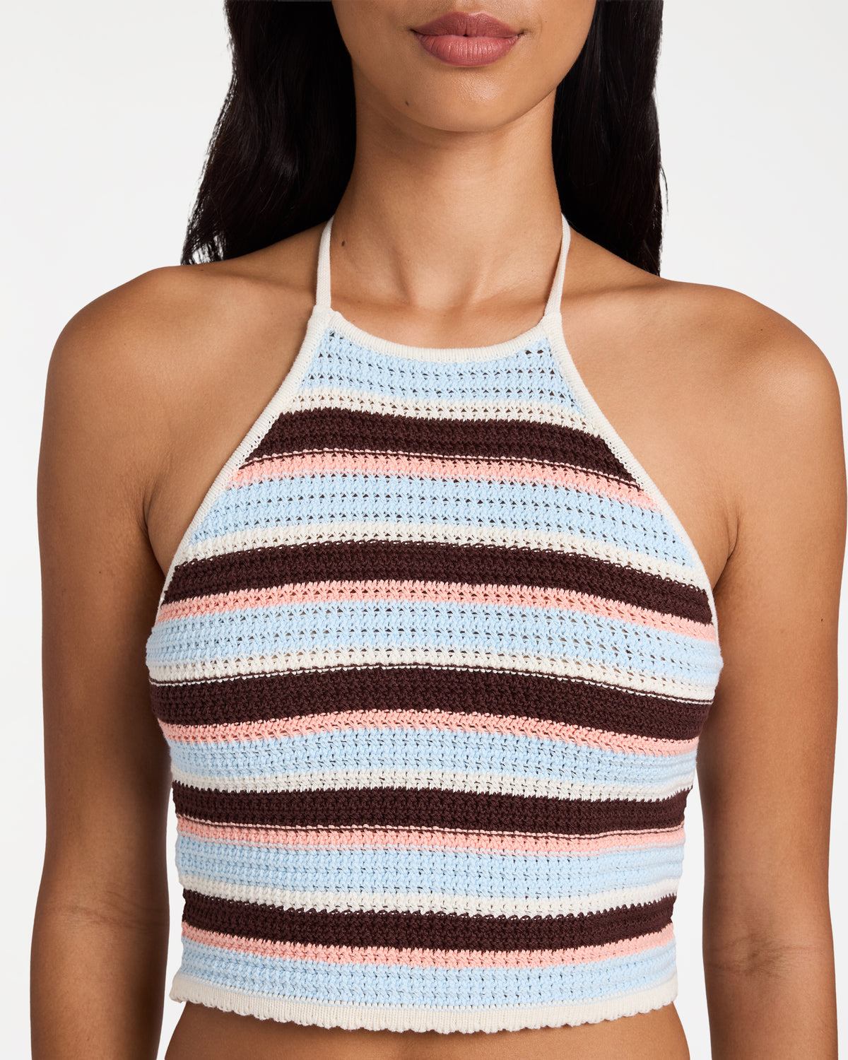 Womens Beach Crush Halter Top
