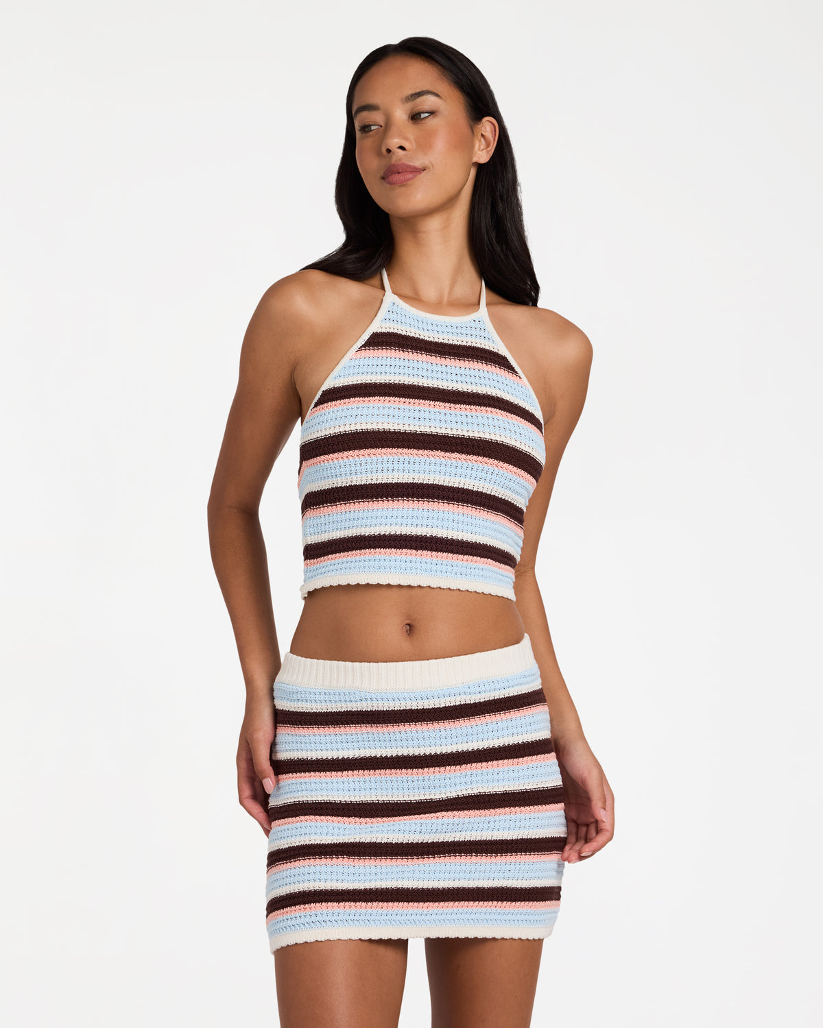 Womens Beach Crush Halter Top