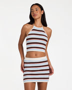 Womens Beach Crush Halter Top