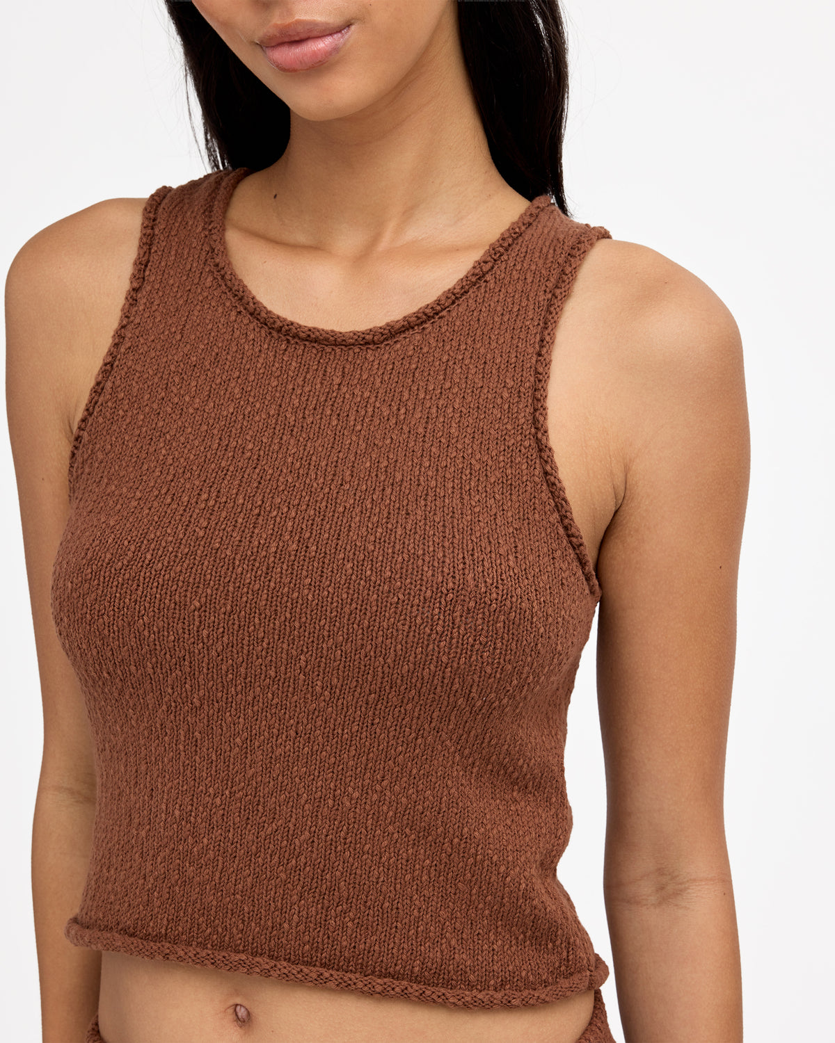 Womens All Day Me Knit Tank Top