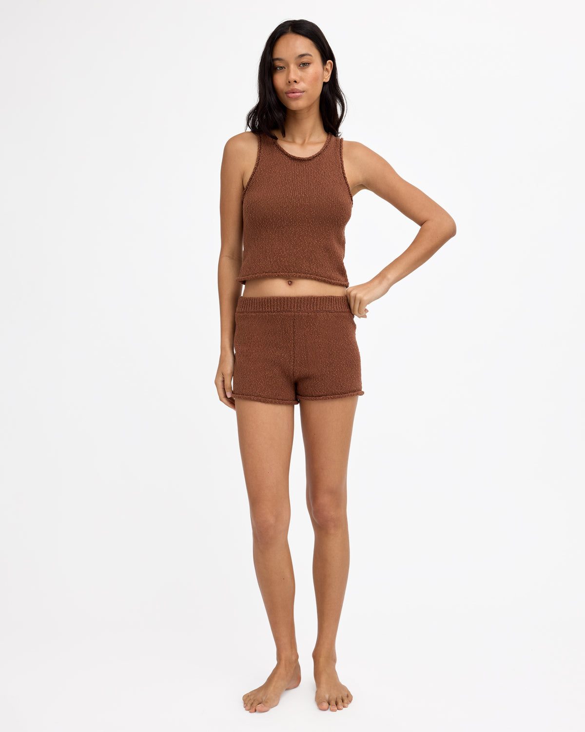 Womens All Day Me Knit Tank Top