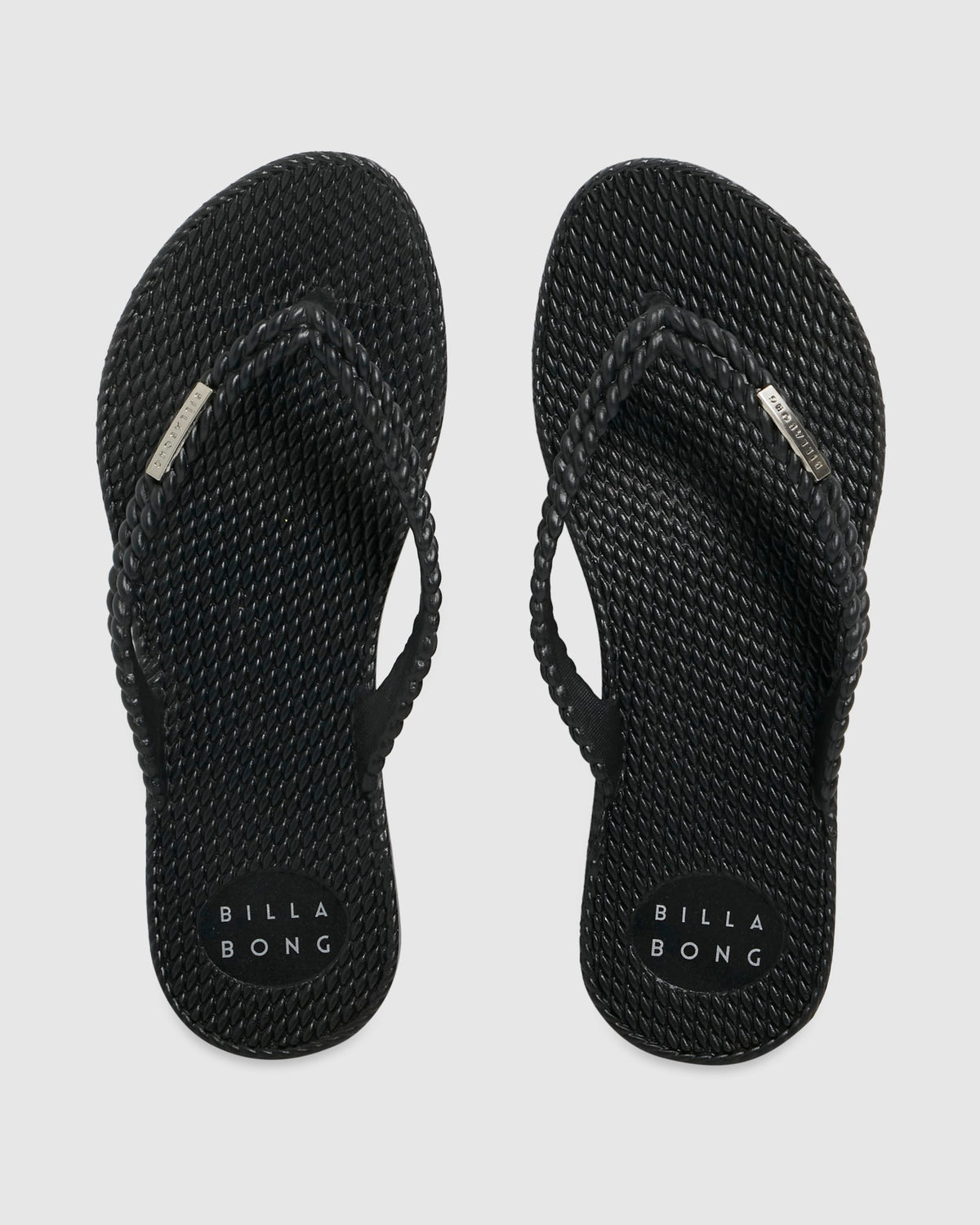 Womens Kick Back Solid Thongs