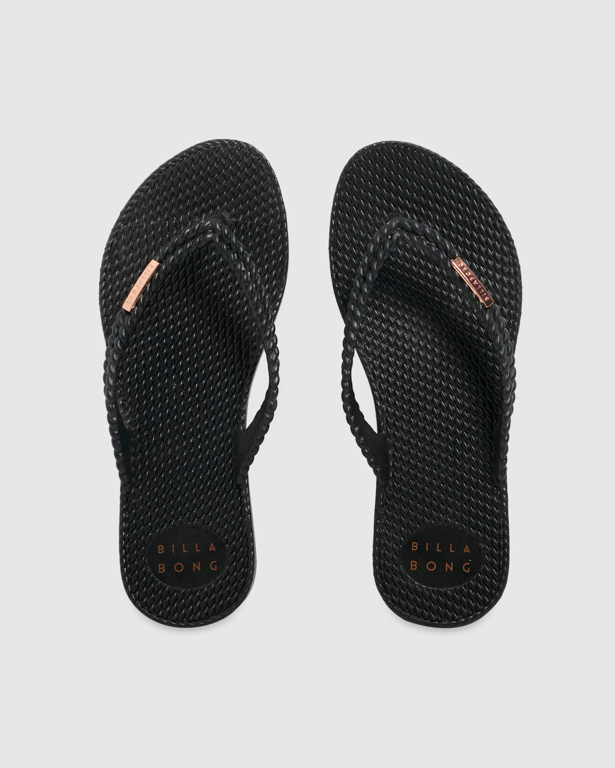 Womens Kick Back Solid Thongs