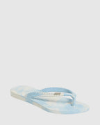 Womens Summer Dazed Marble Thongs