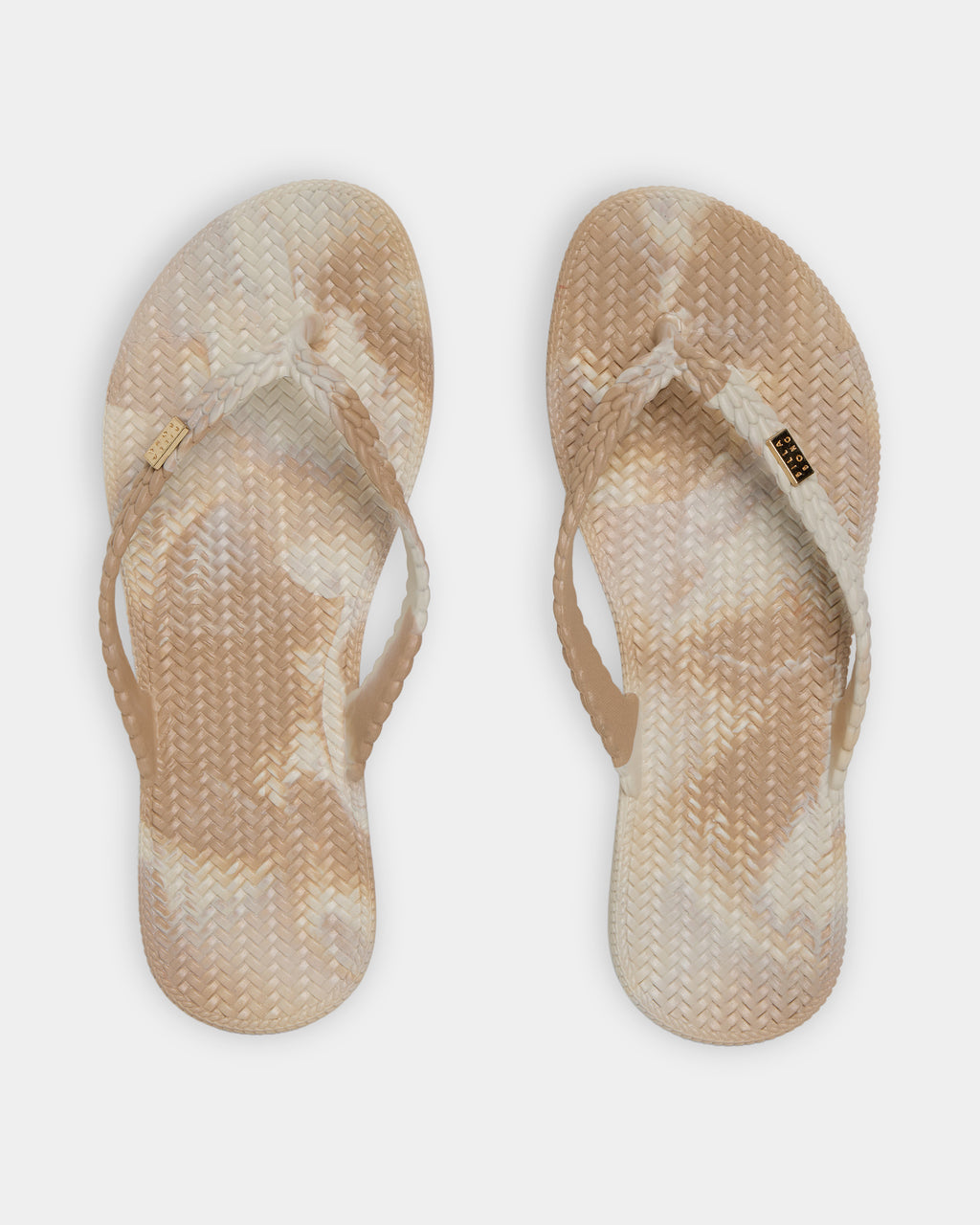 Womens Summer Dazed Marble Thongs