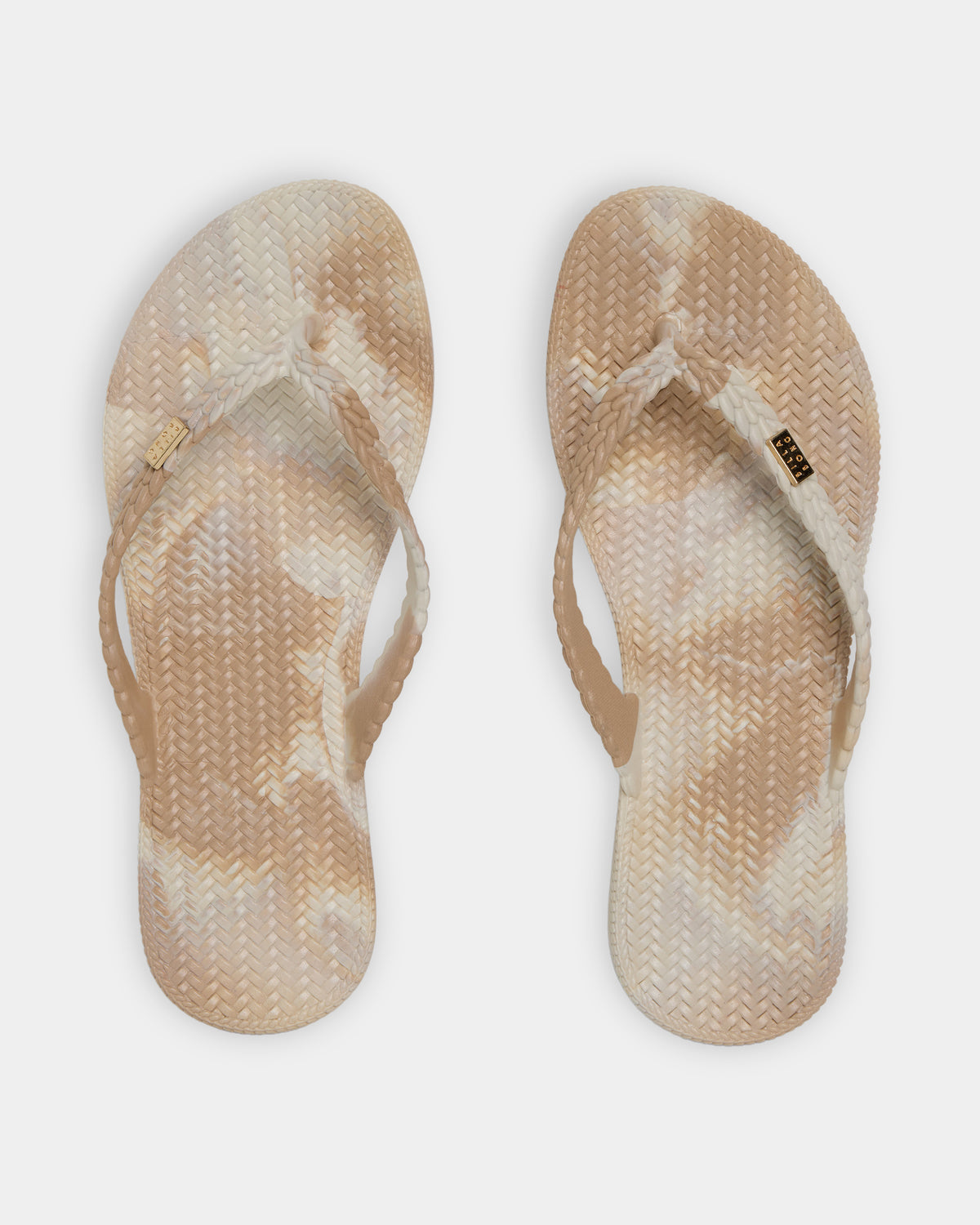 Womens Summer Dazed Marble Thongs