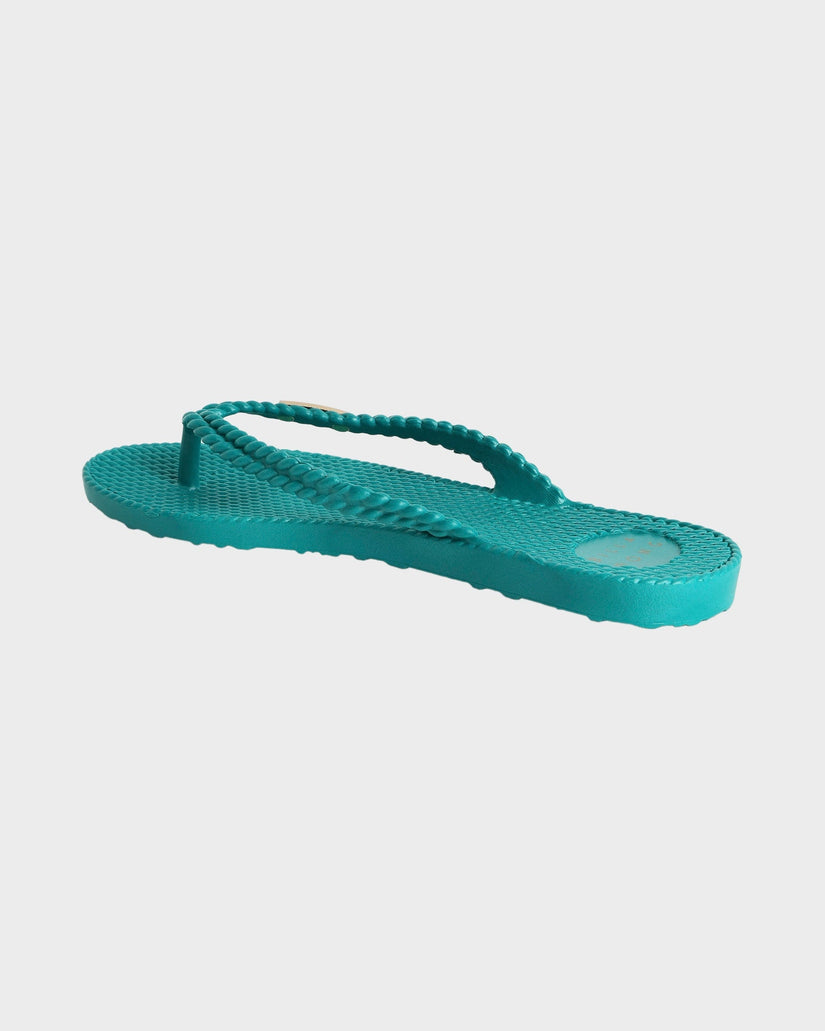 Womens Kick Back Solid Thongs