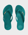 Womens Kick Back Solid Thongs