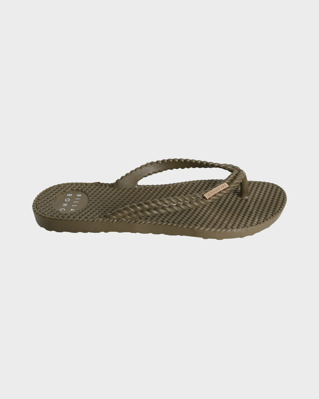 Womens Kick Back Solid Thongs