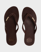 Womens Kick Back Solid Thongs