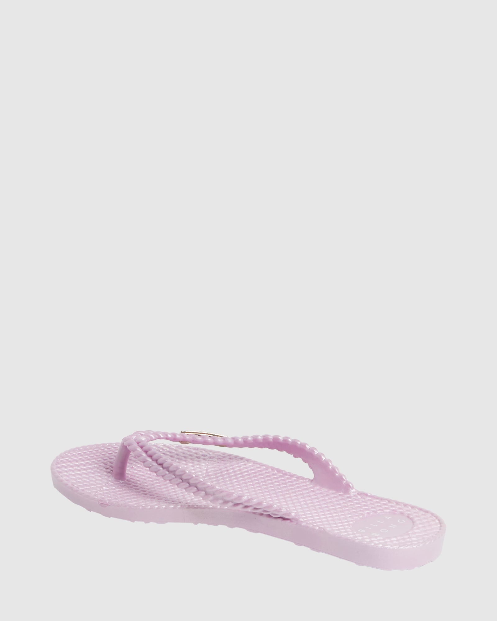 Womens Kick Back Metallic Thongs