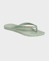 Womens Kick Back Metallic Thongs