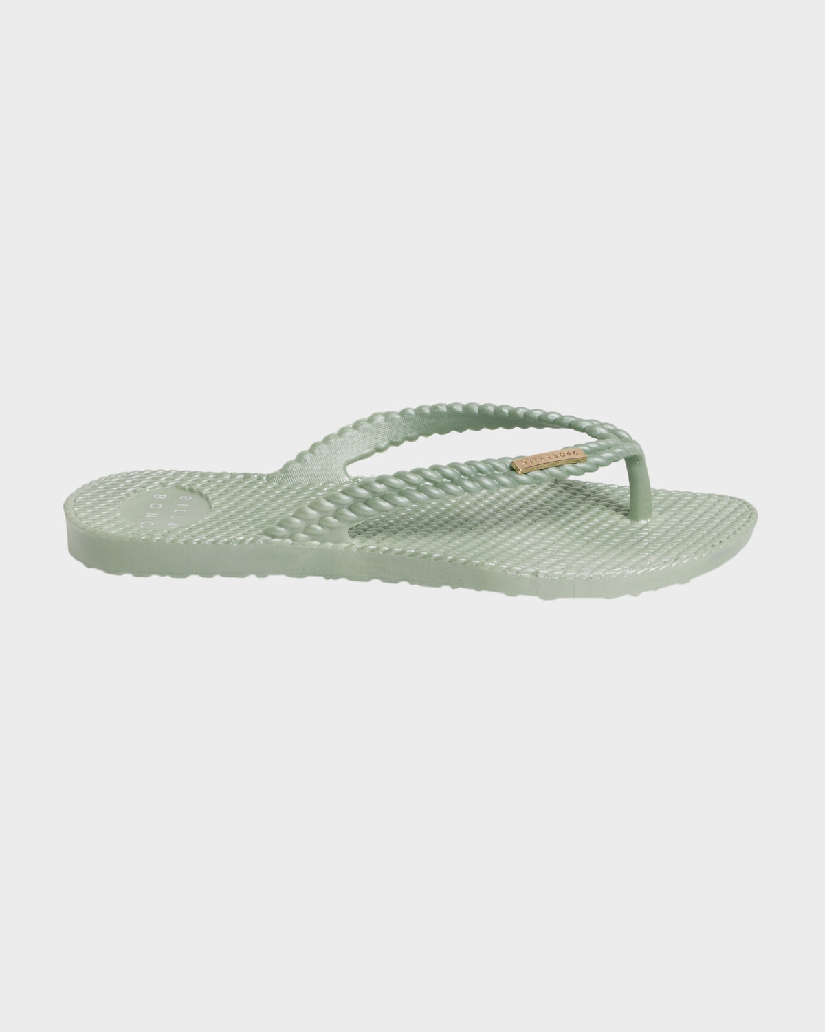 Womens Kick Back Metallic Thongs