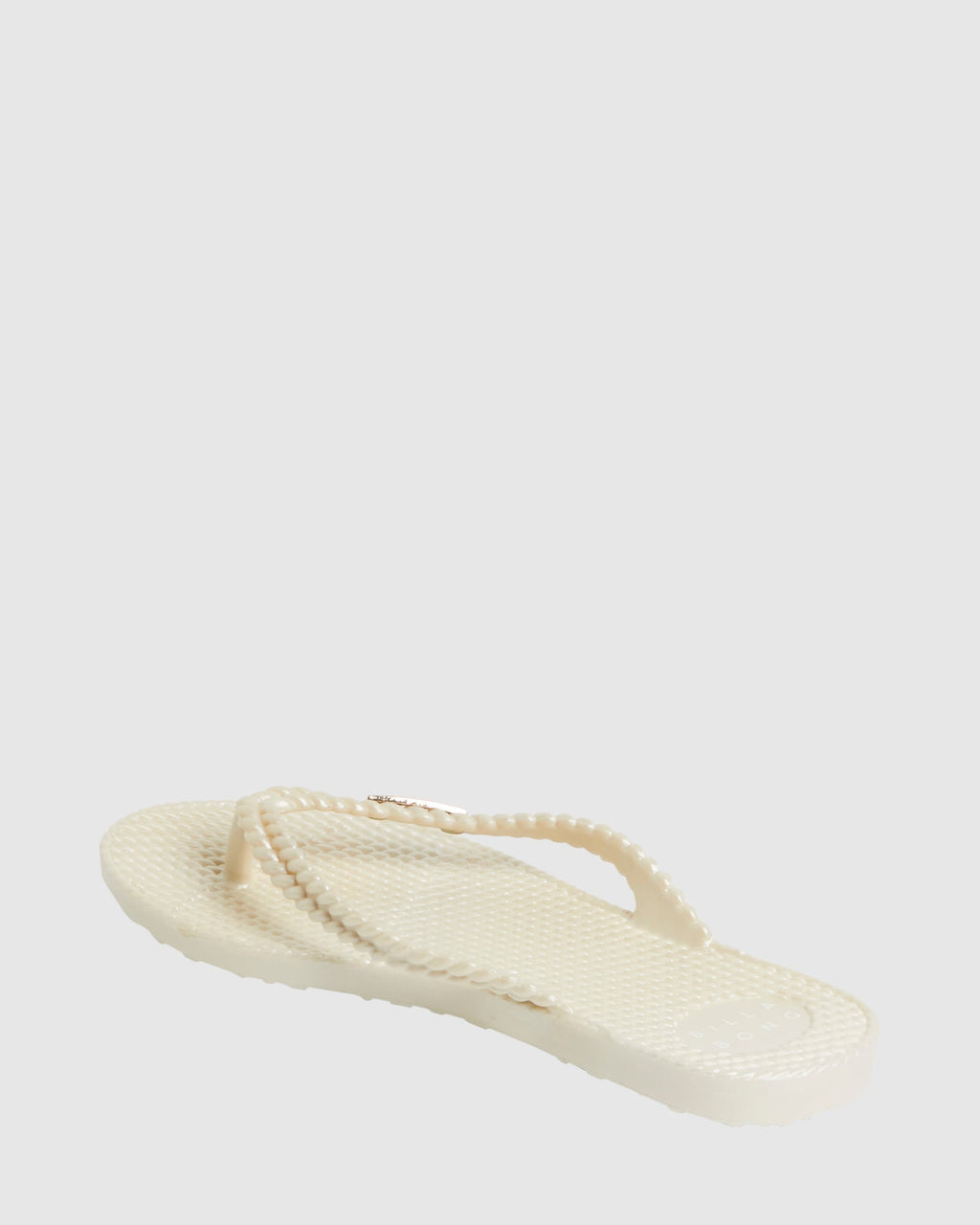 Womens Kick Back Metallic Thongs