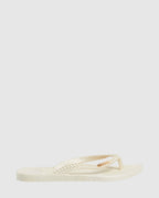 Womens Kick Back Metallic Thongs