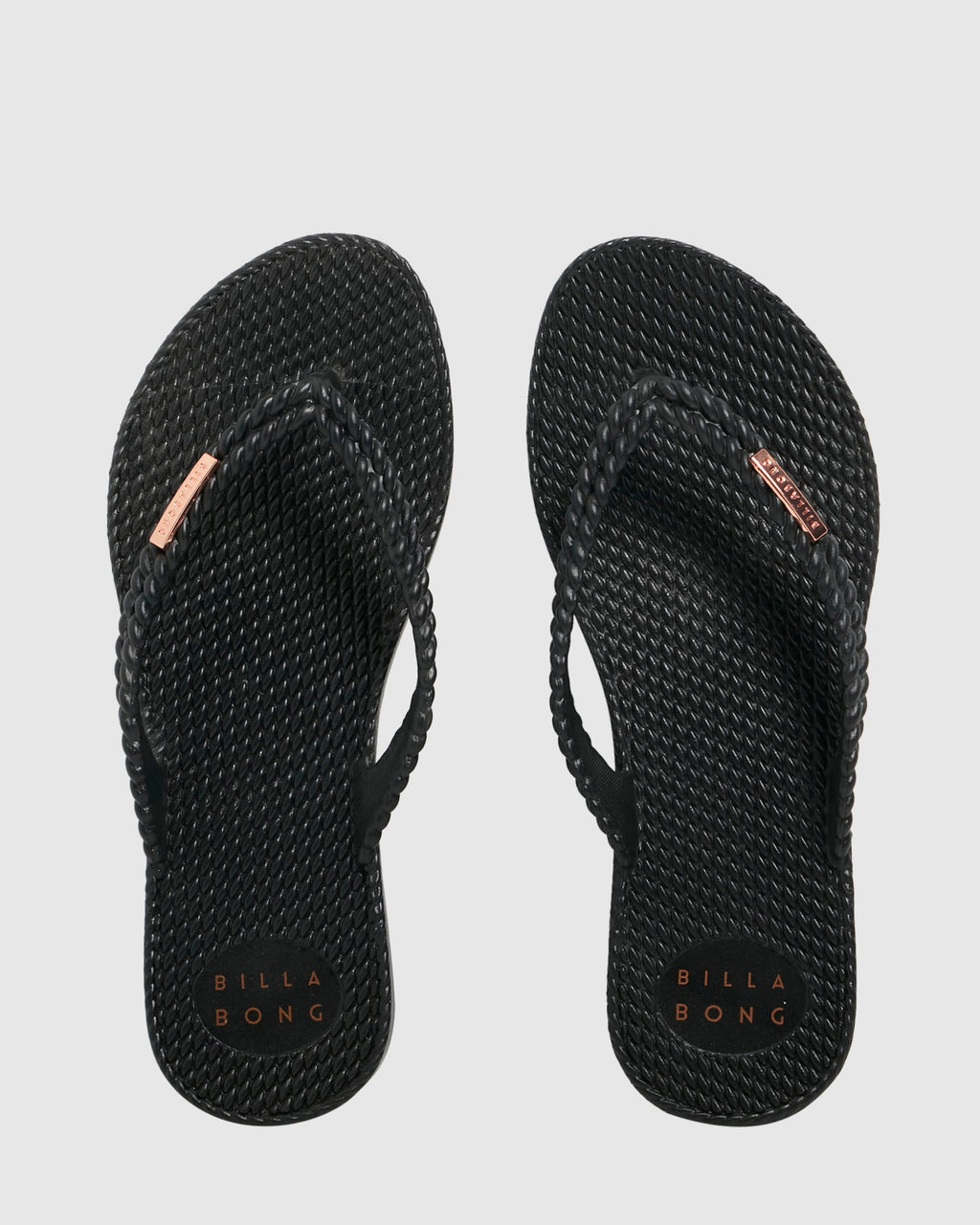 Womens Kick Back Solid Thongs