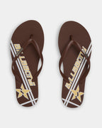 Womens Back Beach Printed Thongs