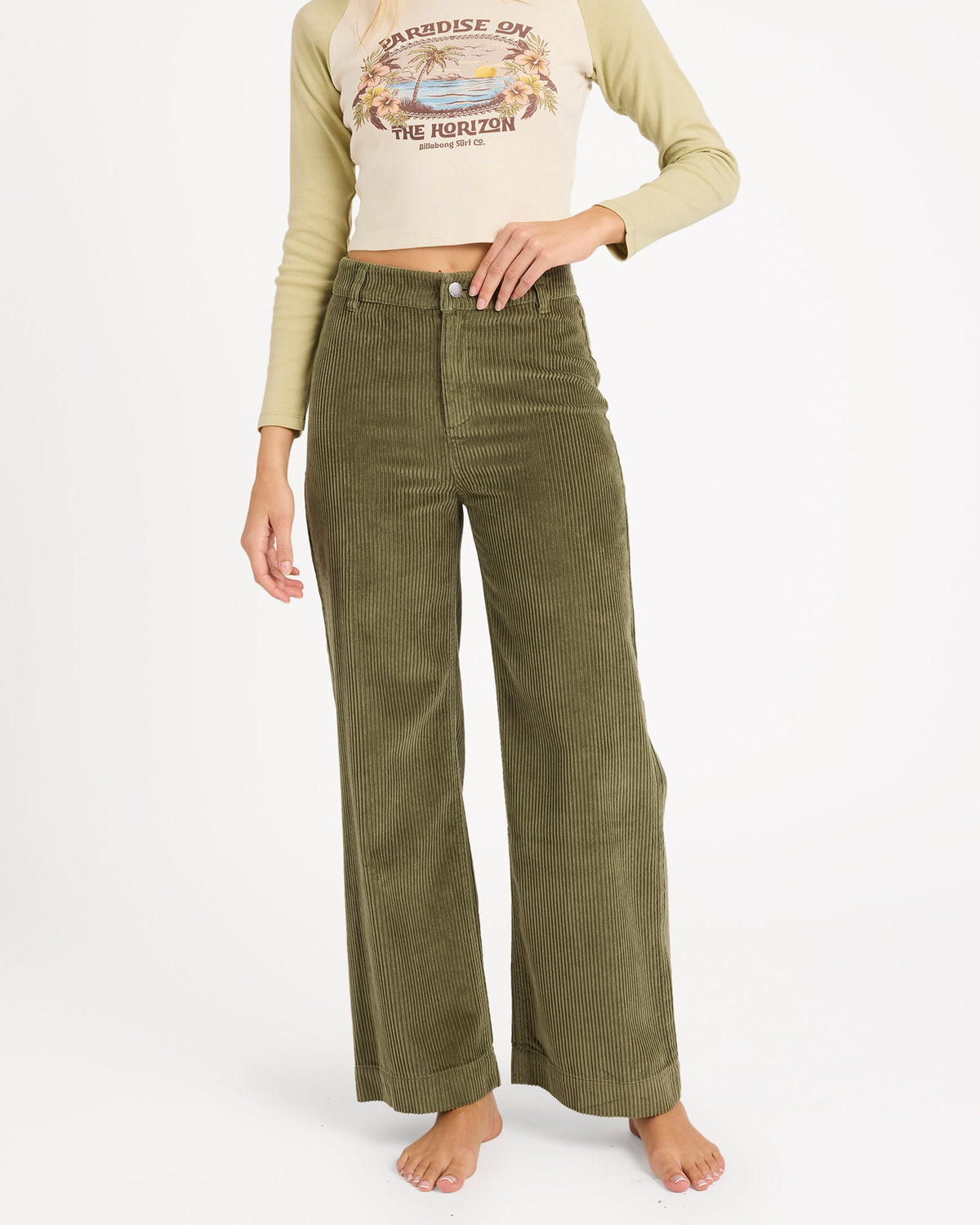 Womens Palmy Cord Pants