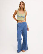 Womens Twilight Dreamer Elastic Waist Pants
