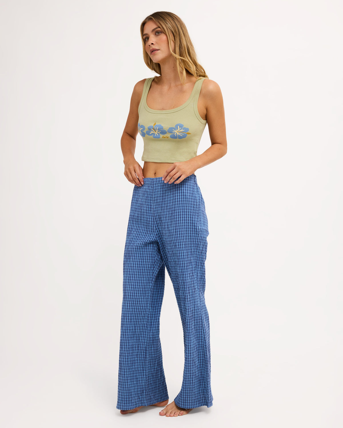 Womens Twilight Dreamer Elastic Waist Pants