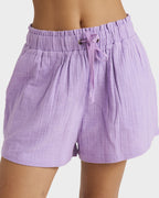 Womens Remy Elastic Waist Shorts