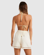 Womens Summers End Elastic Waist Short