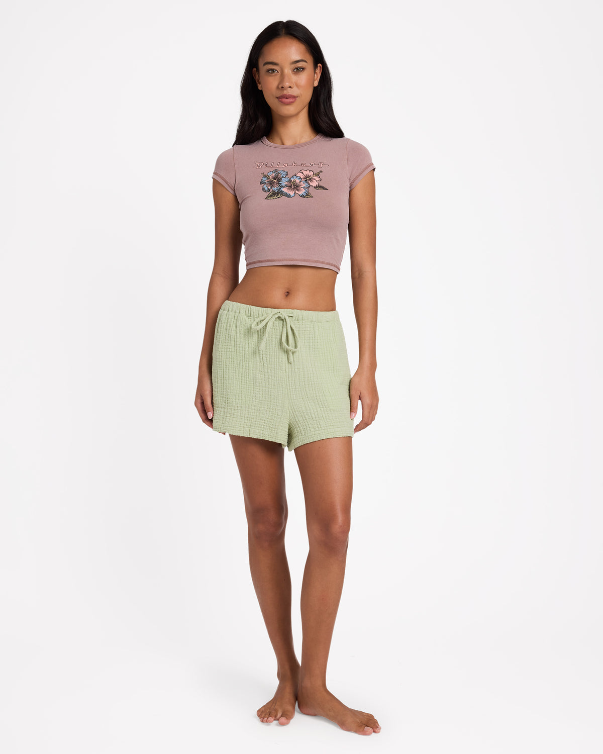 Womens Wanderer Elastic Waist Shorts