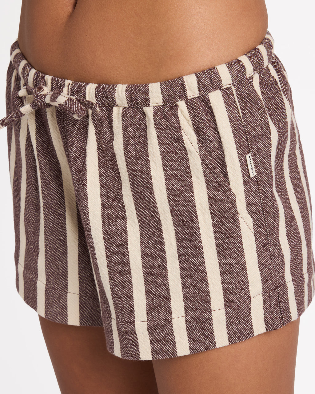 Womens Beach Crush Elastic Waist Shorts