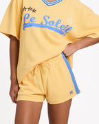 Womens Dream State Elastic Waist Shorts