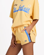 Womens Dream State Elastic Waist Shorts