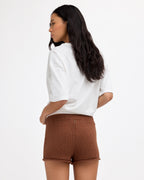 Womens All Day Me Elastic Waist Shorts