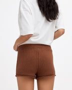Womens All Day Me Elastic Waist Shorts