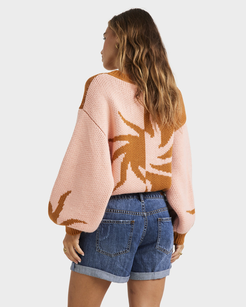Womens Sunswirl Crew Neck