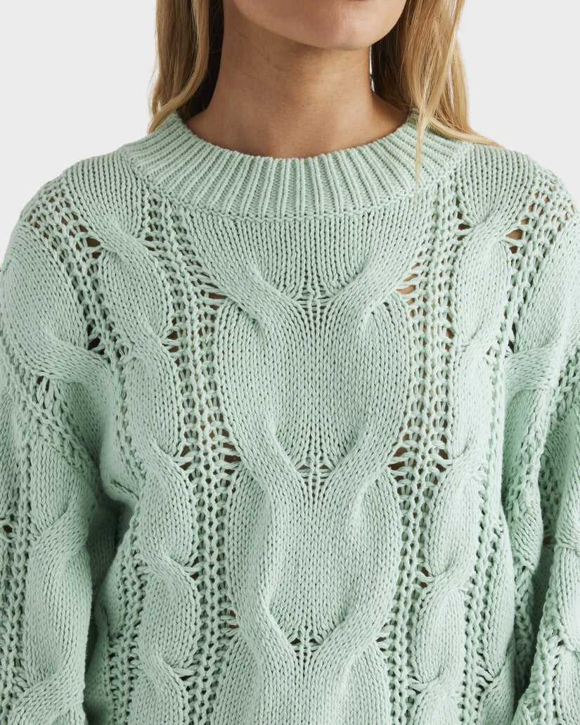 Womens Bayside Knitted Jumper