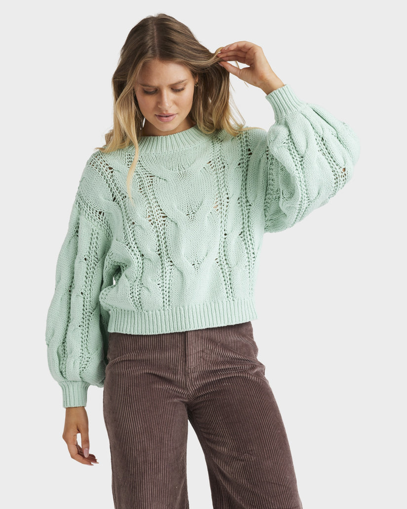 Womens Bayside Knitted Jumper