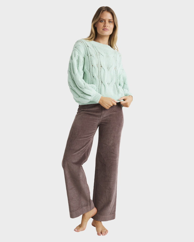 Womens Bayside Knitted Jumper