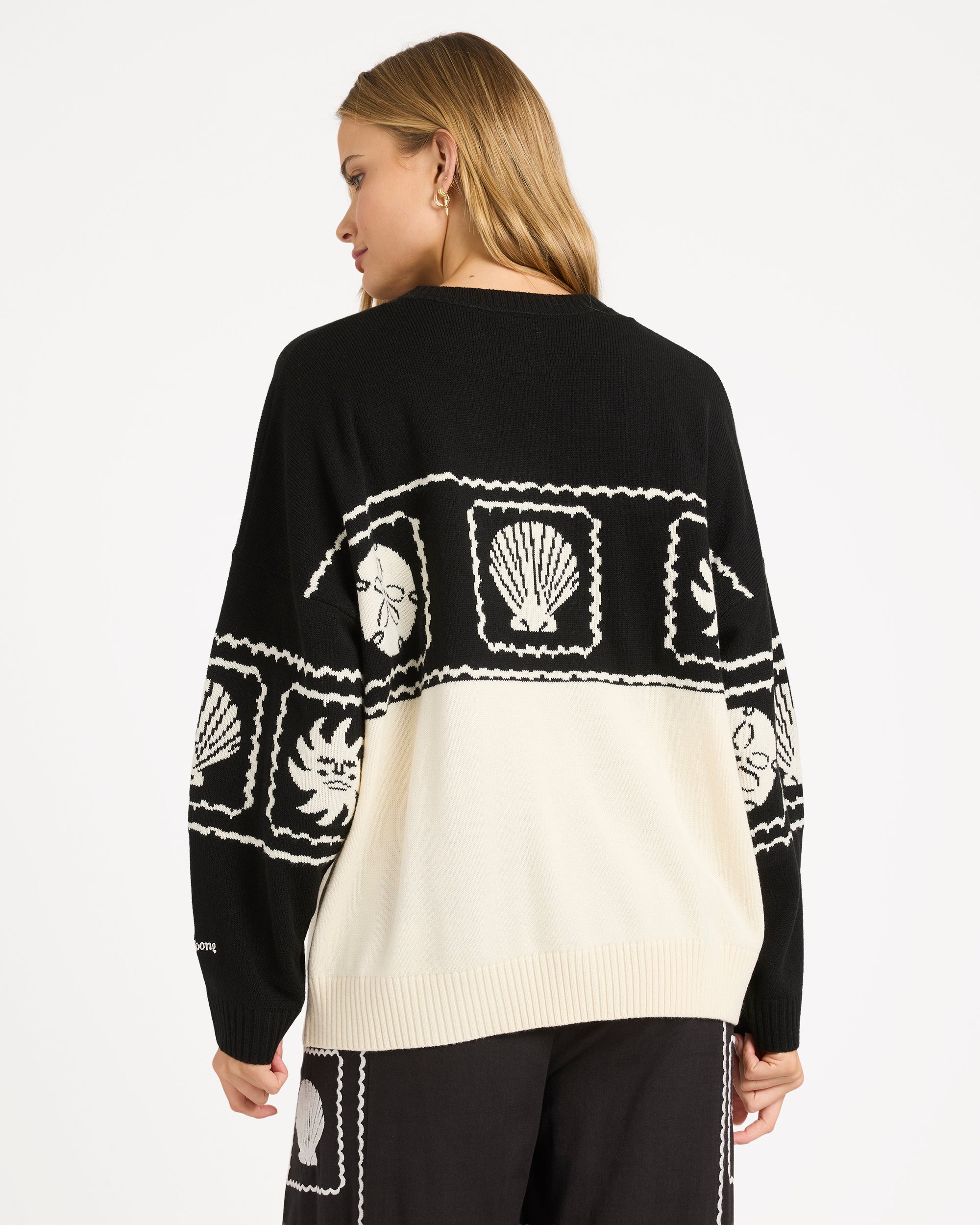 Womens Sea Side Dreamer Crew Neck