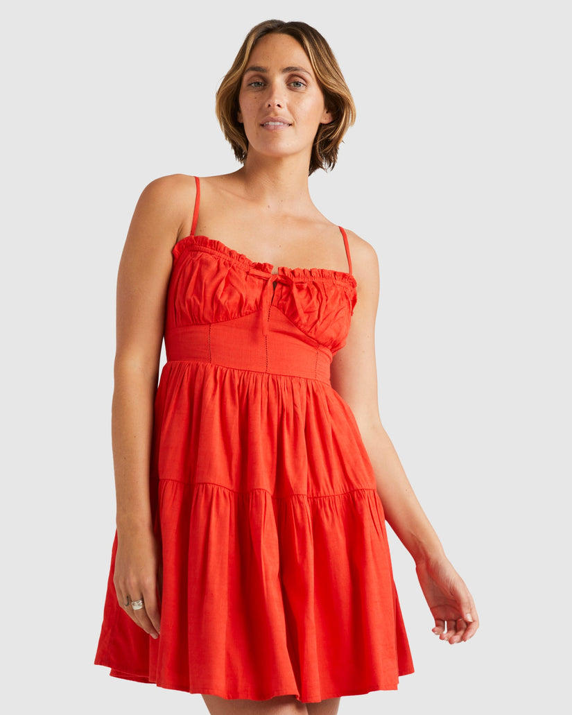 Womens Wild Fire Mini Dress