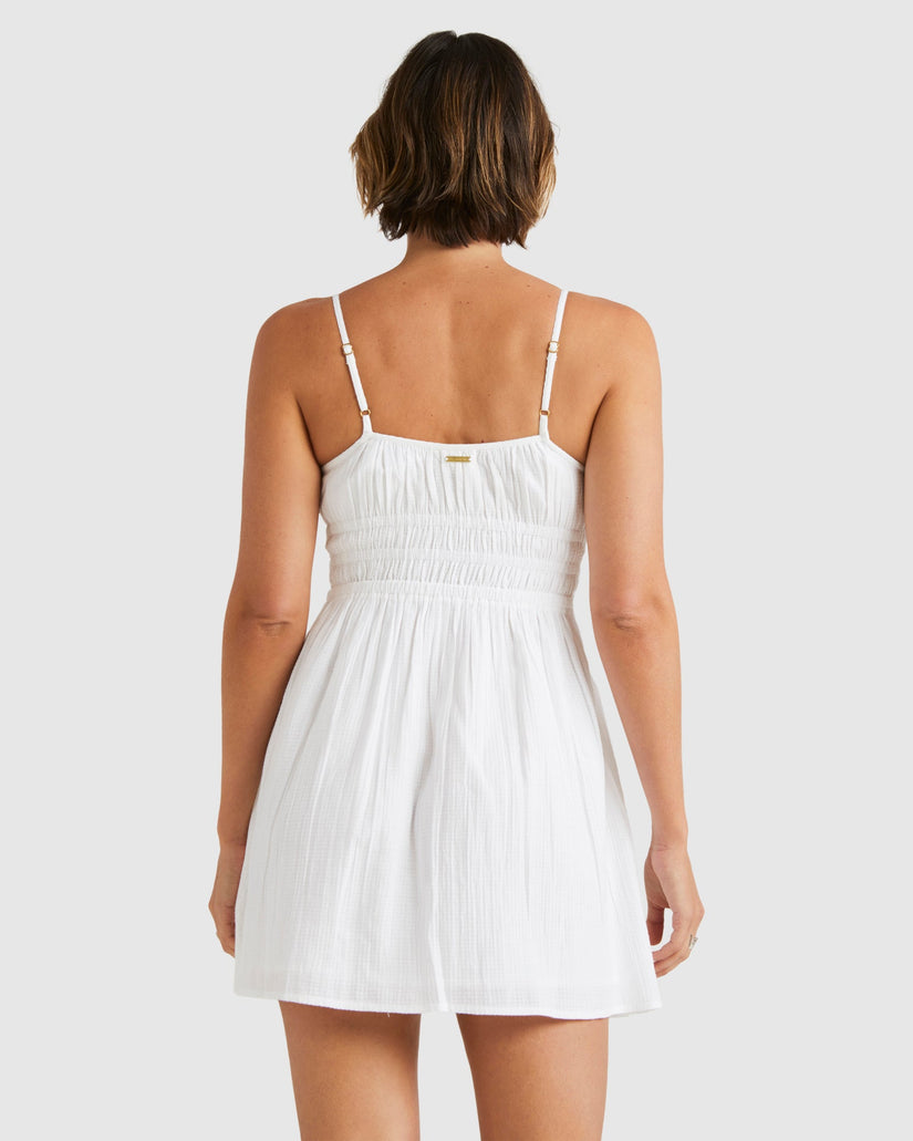 Womens Petal Mini Dress