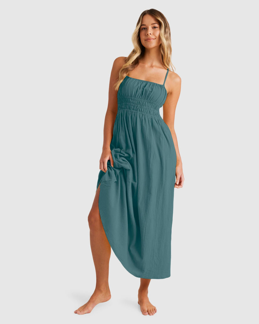 Womens Petal Maxi Dress
