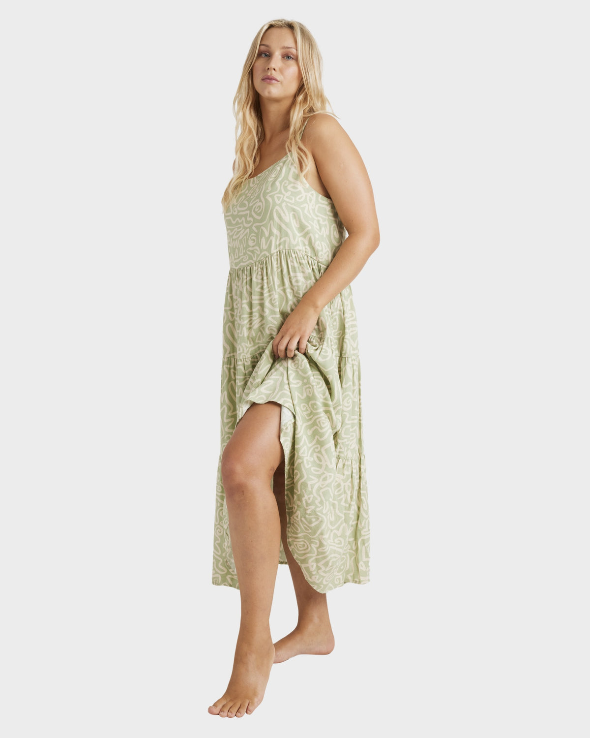 Womens Sunny Lines Lost Love Maxi Dress