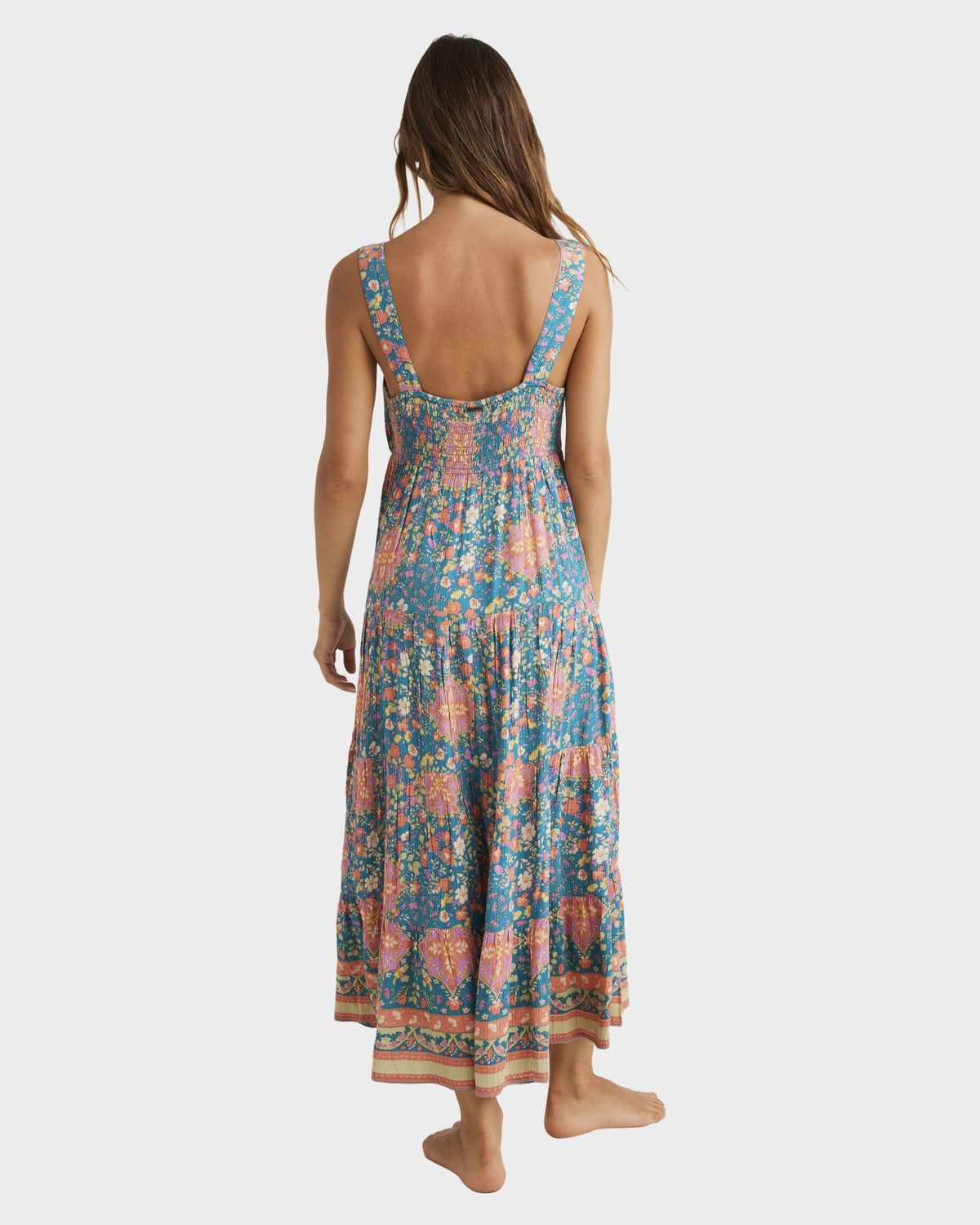 Womens Sunrise Coast Shine Midi Dress