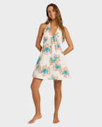 Womens Sweet Escape Halter Mini Dress