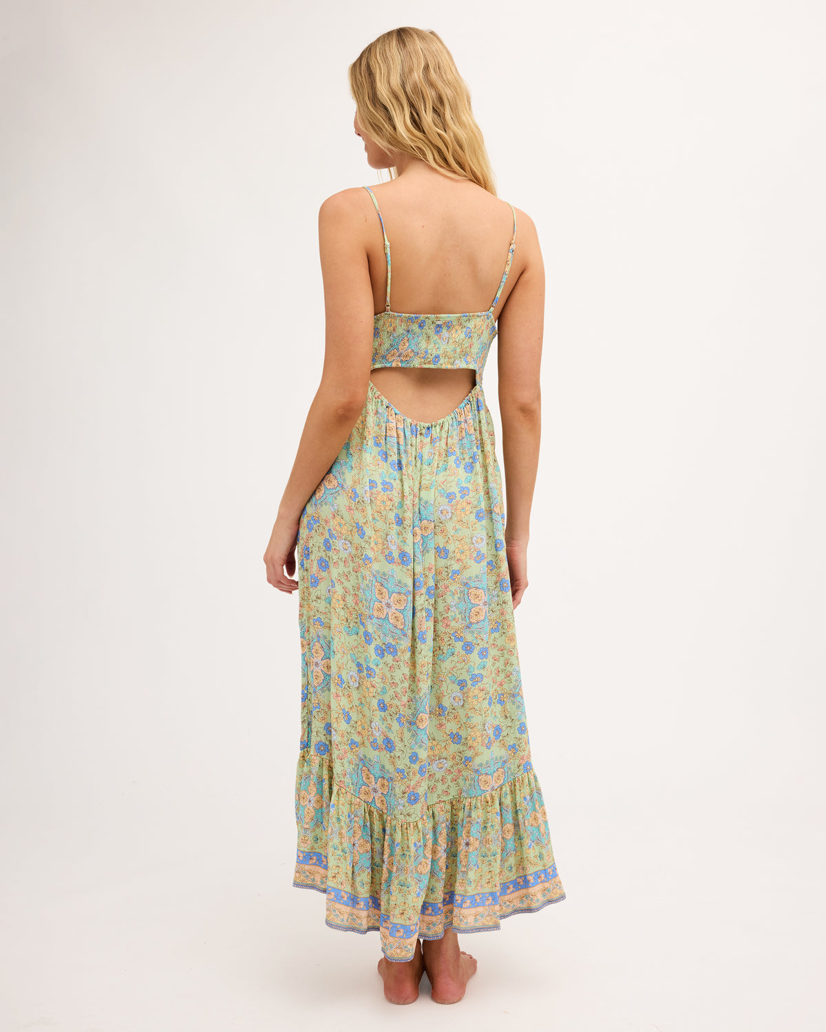Womens Sunset Nomad Midi Dress