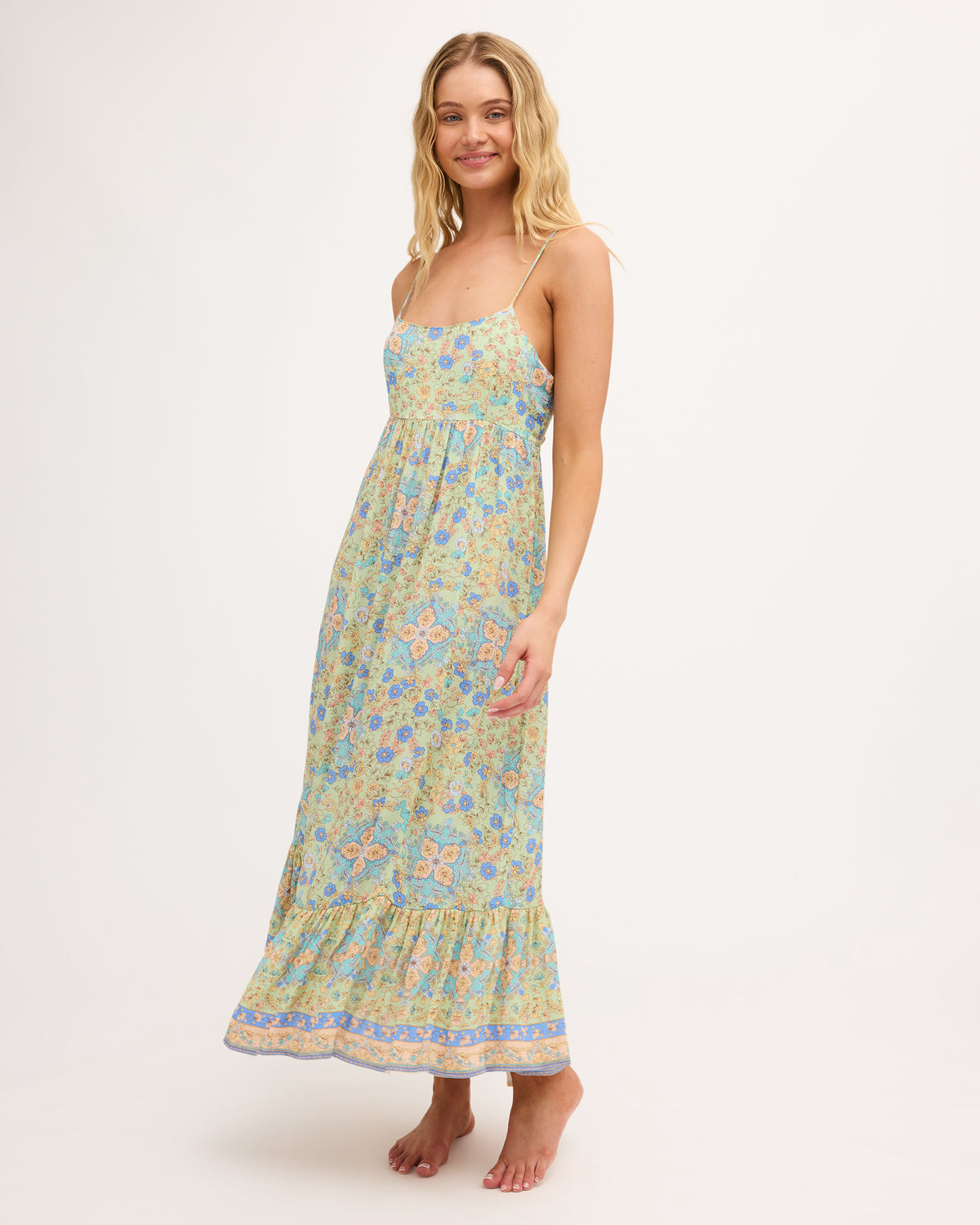 Womens Sunset Nomad Midi Dress